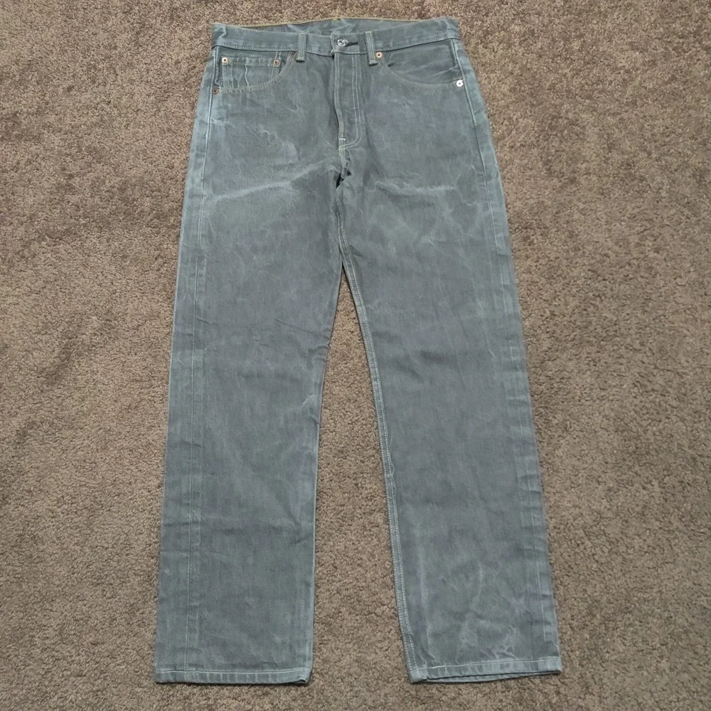 Vintage Levi's 501‎ Men's Jeans 32 x 32 ( Fits 31 x 30 ) Y2K Mable Gray Faded